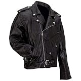 Diamond Plate Rock Design Genuine Buffalo Leather