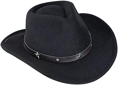 Amazon.com: Jaxon Diamond Crown Wool Fedora (Small, Black) display picture 1