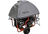 GenTent 20K Generator Tent Running Cover (Extreme, GreySkies) Compatible with Generac GP12500 - GP17500 Generators