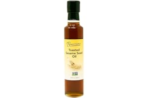 Benissimo Toasted Sesame Seed Oil – 8.45 oz – Pure, Rich, Nutty Flavor for Cooking and Dressings