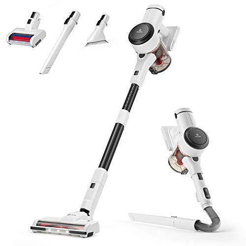 NEQUARE Cordless Vacuum Cleaner, 10 in 1 Vacuum Cleaner with 280W Powerful Suction, 40mins Self-Standing Stick Vacuum…