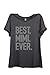 Thread Tank Best Mimi Ever Women's Relaxed T-Shirt Tee Charcoal Grey