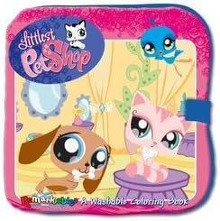 Remarkables Washable Coloring Book - Littlest Pet Shop