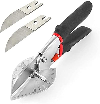 Philoch Multi Angle Miter Shear Cutter 45-135 Degree Adjustable Scissors w/ 2