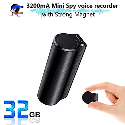 Mini Voice Activated Recorder, 32GB Super Long 800 Hours Recording Capacity, 365 Standby Battery, Au - //coolthings.us
