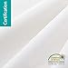 Balichun Premium Goose Down Comforter Queen- Solid White - Soft 1500 Thread Count Cotton Shell - 750 Fill Power - Down Duvet Insert with Tabs (White, Queen)