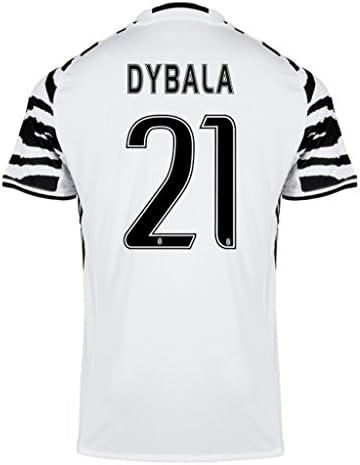 Juventus FC No.21 Dybala Men's Third Soccer Jersey 16/17 Size L