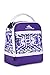 High Sierra Stacked Compartment Lunch Bag, Shibori/Deep Purple/White, One Size