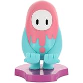 Exquisite Gaming Fall Guys Holdem Paint Dipped Earbud &amp; Phone Holder | Collectible Gaming Figure and Tech Stand Compatible with Smartphones and Headphones, Paint Dipped Style Accessory