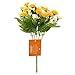 SOLEDI 1 Bunch 25-stem Artificial Flower Dianthus Caryophyllus Carnation Fake Silk Flower Plastic Flower Arrangement Wedding Party Home Garden Decor Room Decoration New