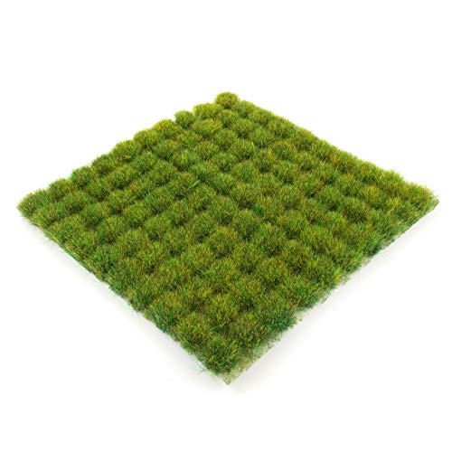 War World Scenics 10mm Frühling Selbstklebende Statische Grasbüschel x 100 - Modellbau Modellbahn Landschaftsbau Diorama… – Bild 3