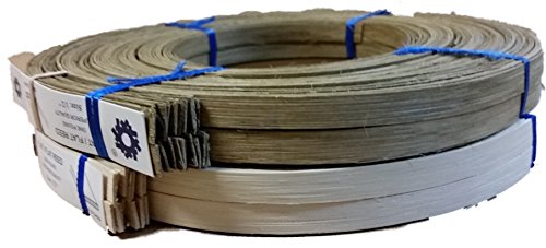 1 Pound Coil of Flat Reed for Basket & Seat Weaving, Natural or Smoked Color, Any Width, 1/4
