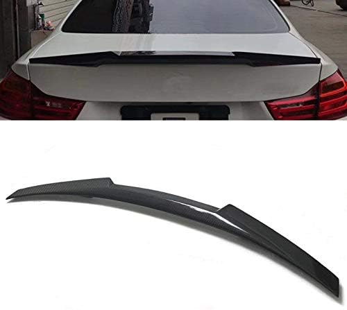 Carbon Fiber Rear Trunk Spoiler Wing Lip Fit for 2014-2018 BMW F32 4-Series 428i 430i Coupe 2-Door