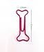 Coolrunner 100pcs Bone Shape Multicolor Metal Paper Clips (Bone-Shaped 100 PCS)