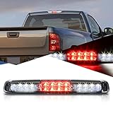 Dual Row LED Smoked 3rd Third Tail High Mount Stop