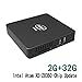 Mini PC Windows 10, 2GB/32GB Intel Atom x5-Z8350(2M Cache, up to 1.92 GHz),HD Graphics 400,4K/1000M LAN/2.4G+5.8G WIFI/BT4.0 (2+32GB / Windows 10 Home / Z8350No VGA)