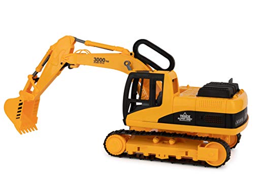 1 Excavator+Dump+Truck+Toy+Kids