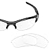 Revant Replacement Lenses for Oakley Flak Jacket OO9008 Sunglasses - Non-Polarized Crystal Clear