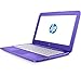HP Stream Notebook 11-y020nr 11.6in HD SVA Anti-Glare Screen, Celeron N @ 1.6GHz, 4GB RAM, 32GB eMMC, in Violet Purple (Renewed)