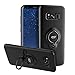 Samsung S8 Case with Ring Holder Kickstand Function, 360 Degree Rotating Ring Holder Grip Case for Samsung S8, Ultra Slim Thin Hard Cover for Samsung S8 (Black)