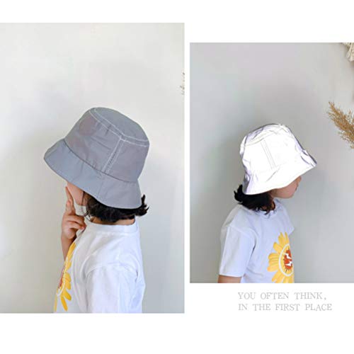 SOIMISS 1-teilige koreanische Mode-Angelkappe Glow-In-The-Dark-Mütze Fisherman Cap Outings Fischmützenhut (Grauer… – Bild 4