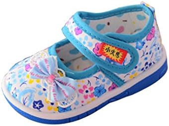 IGEMY Newborn Infant Baby Girls Sound Bowknot Shoes Soft Sole Anti-slip Sneakers