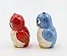 Cosmos Gifts 10907 Owl Couple Salt and Pepper Set, 3-Inch, Blue