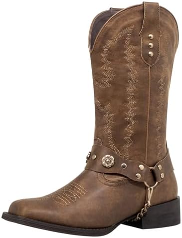 靴 rare 00s dingo concho western boots Amazon.com | Dingo Mens Suiter Snip Toe Black Boots 6.5D | Western