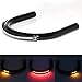 Senkauto Hump Cafe Racer Vintage Seat Cushion with 230 MM LED Brake Turn Tail Light Frame Hoop for Suzuki GS Yamaha XJ XS Honda CB CL (Seat w/ LED Hoop)