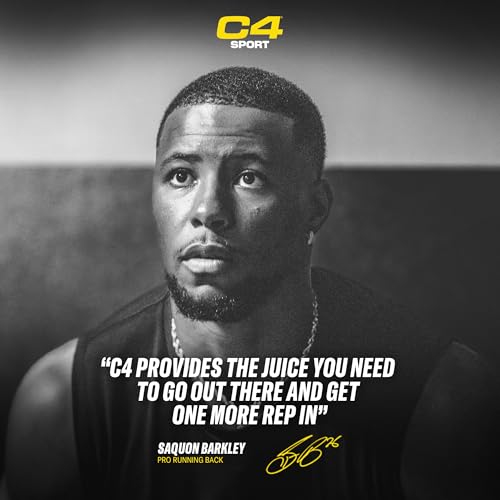 Cellucor C4 Sport Pre Workout Powder Blue Raspberry - Pre Workout Energy with Creatine + 135mg Caffeine and Beta-Alanine Performance Blend - NSF Certified for Sport 30 Servings