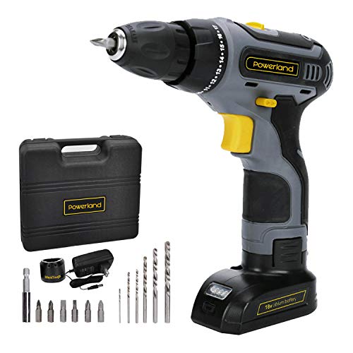 Werktough D011 18V Cordless Drill Driver 2 viable speed Powerful Screwdriver Lion Battery
