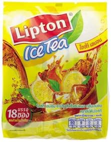 Lipton Ice Lemon Tea Mixes 20g. Pack 18sachets