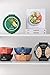 W&P Porter Plastic Bowl Lunch Container w/ Protective Non-slip Exterior, Green 1 Liter | Lid & Snap-tight Silicone Strap | Food Storage, Bento Box, Meal Prep | BPA-Free Plastic