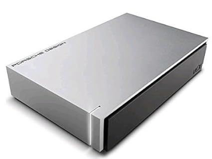 LaCie LAC9000604 Porsche Design Desktop Drive 8 TB Externe Performance und Design Festplatte (8,89 cm (3,5 Zoll) im Aluminium