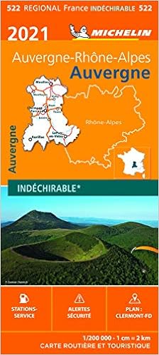 Carte Michelin Auvergne 2021 Amazon De Michelin Fremdsprachige Bucher
