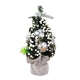 Merry Christmas Tree Bedroom Desk Decoration ,Vanvler Xmas Tree Children Toy Gift Office Home Decoration Clearance ! (Silver)