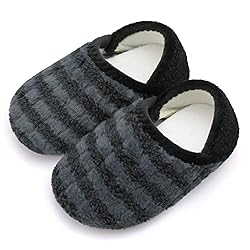 L-RUN Big Kids House Slippers Toddler Girl/Boy Home