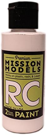 MISSION MODELSMMRC-001 Water-Based RC Paint, 2 oz Bottle, White