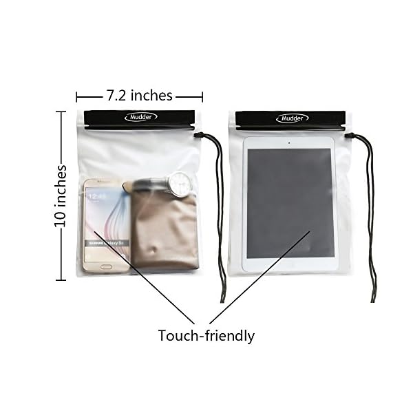 Mudder-Waterproof-Bags-Pouch-Case-for-Map-iPad-Camera-and-Mobile-Phone-4-Pack Mudder-Waterproof-Bags-Pouch-Case-for-Map-iPad-Camera-and-Mobile-Phone-4-Pack