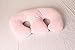 The TWIN Z PILLOW - Pink The only 6 in 1 Twin Pillow Breastfeeding, Bottlefeeding, Tummy Time & Support! A Must Have for Twins! - Cuddle Pink DOTS