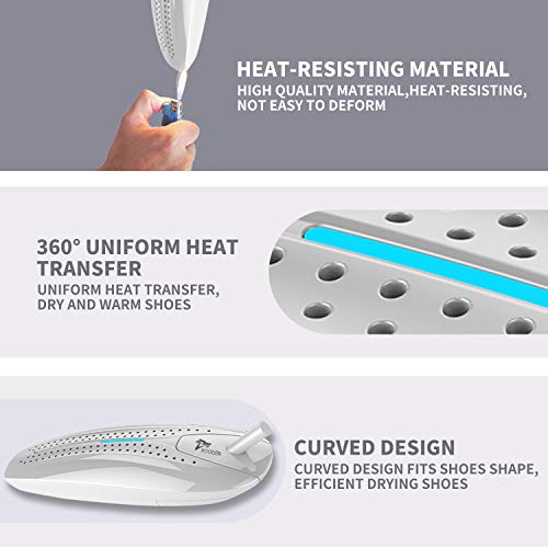 KOODER Shoe Dryers,Boot dryer,Portable Shoes Dryer and Glove Warmer