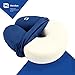 Travel Pillow Made of Memory Foam with 3 Removable Pillow Cases - Your Best Neck Support on a Train, Airplane, Car, Bus Or While Camping - Comfortable U Shaped Cushion by Handua