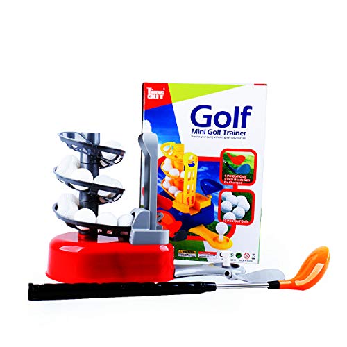 DeVan Golf Toys Set, Golf Ball Gaming, Outdoors Golf Training, Active, Early Educational Exercise Toy with a Drawstring Backpack for Kids and Toddler. (Random Color) - Thumbnail 5