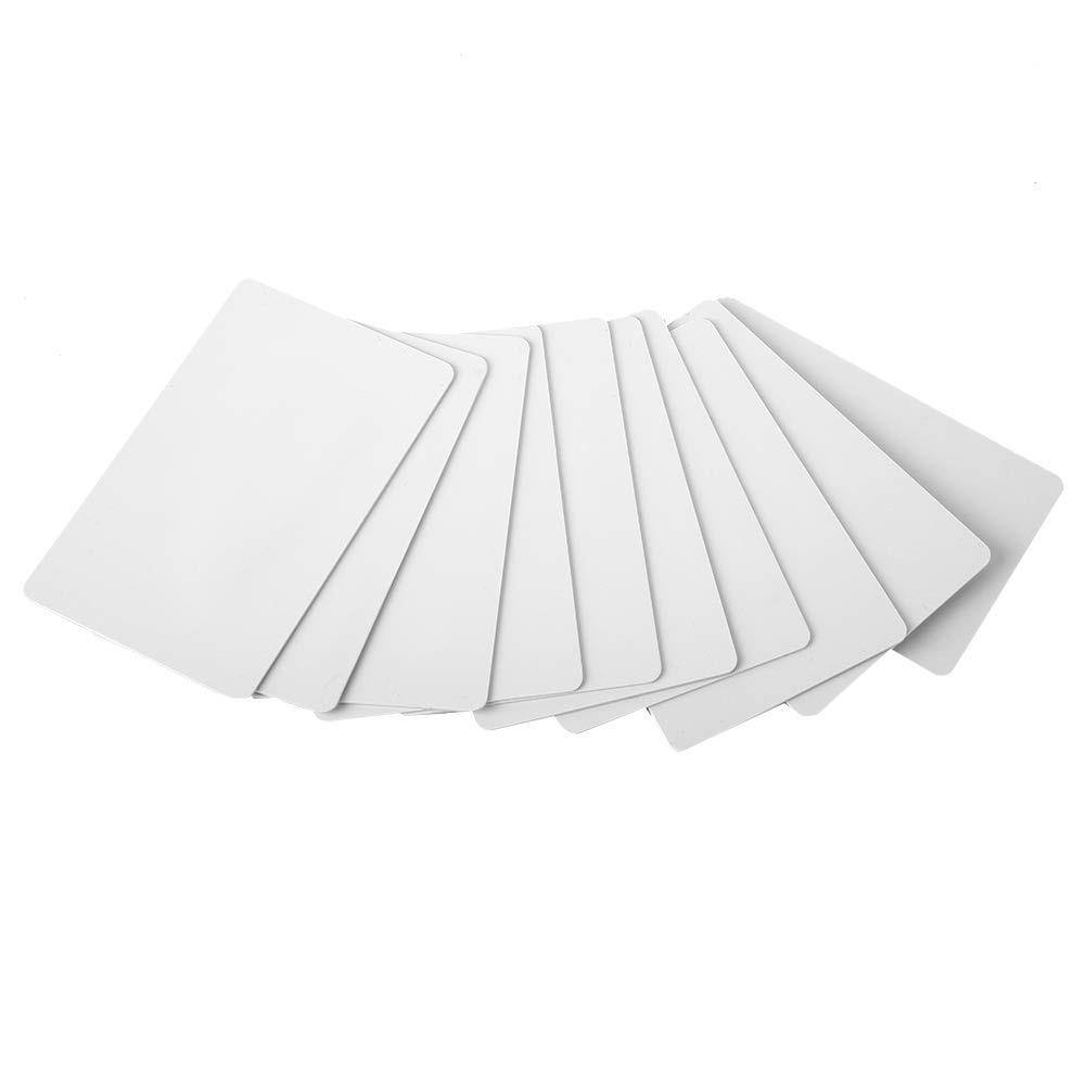 Lazmin EM4100 Smart Access Card, 100pcs 125kHz Classic RFID Proximity Blank White Door Entry Card