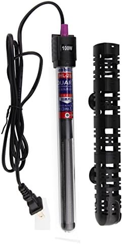 Aquarium Heater 100W Durable Submersible Anti-explosion Heater Fahrenheit Degree (Pointer indicates, 100W)