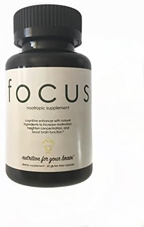 Brain Supplement Nootropic - Brain &amp; Focus Booster - Formula Focus - Improve Focus, Memory &amp; Energy - Promotes Superior Brain Function in Men &amp; Women - Money Back Guarantee