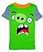 Angry Birds Big Boys' 4pc Cotton Sleepwear Set, Multi, 8