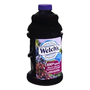 Welch's 100% Juice, Black Cherry concord grape (041800200139)