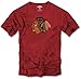 Chicago Blackhawks '47 Brand Red Primary Logo Scrum T-Shirt