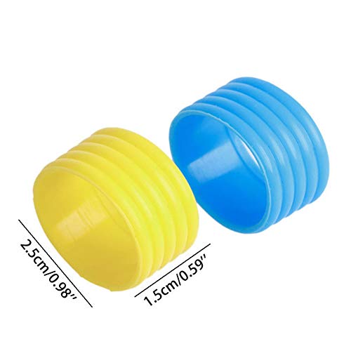 JooFn Tennis Grip Bands - Hold Overgrip in Place (Pack of 10) - Thumbnail 2